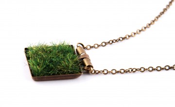 Naszyjnik z trawą